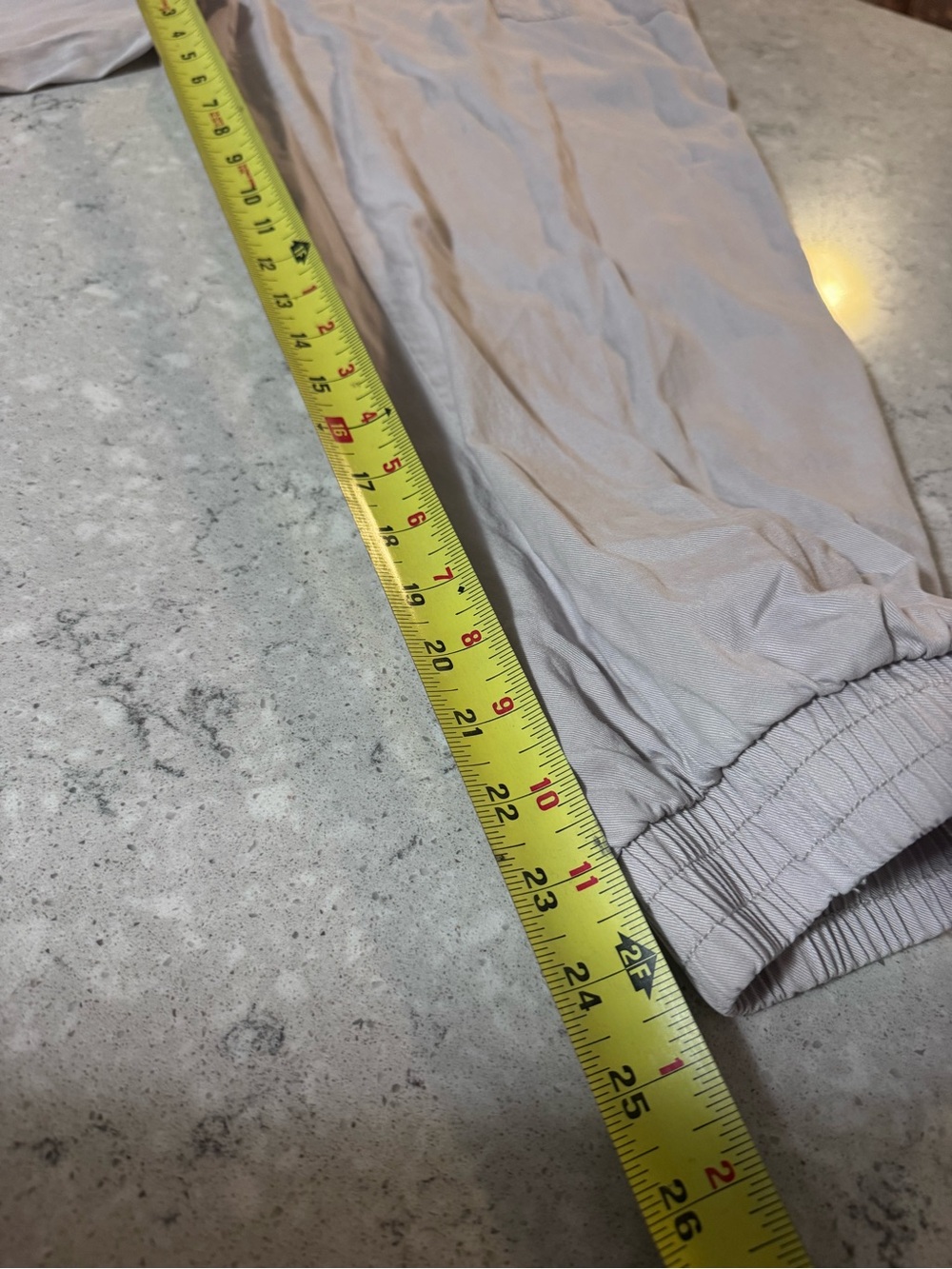 A new day Light Khaki Drawstring Womens Jogger Pants - Picture 6 of 8